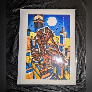 Thony Silas Marvel Comics Spiderman Carnage Original Art 16.5 x 23.5 in